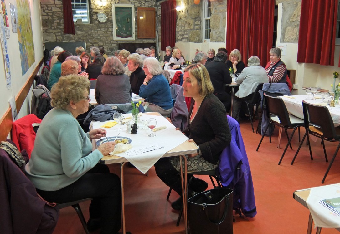 Murley Hall was full of laughter at our annual Feast meeting.