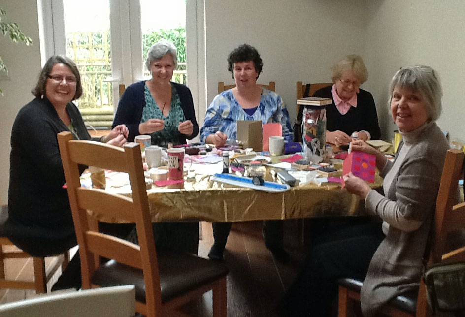 Allison, Gail, Sue, Val and Lis