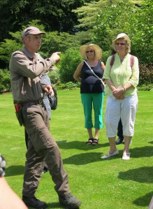 Nick, the head gardener at the Garden House