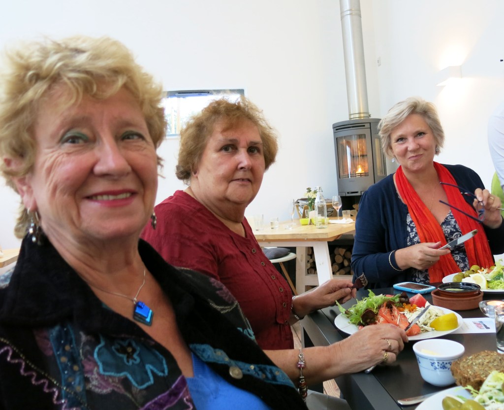 Janet Harrison, Pamela Roebuck and Gail Allen