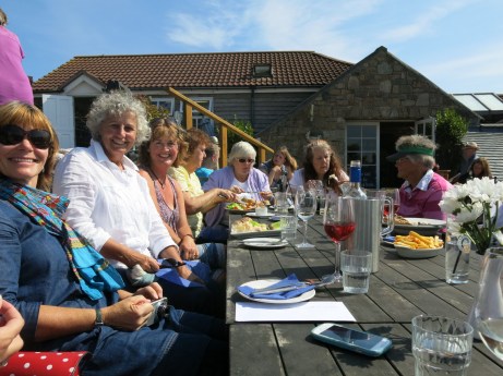 Lunch at Juliet's Garden.
